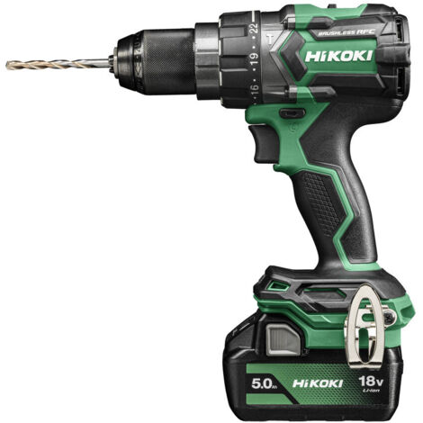 Hikoki DV18DCWPZ - Trapano a Percussione 18V Brushless 140Nm con 2 Batterie