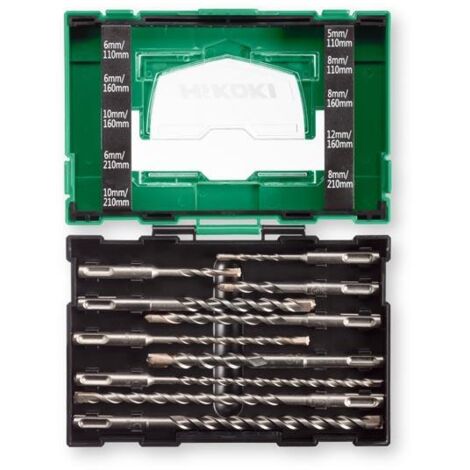 Ensemble Forets Et Burins SDS-Plus VONROC – 12 Pièces – Neuf (RH802AA)