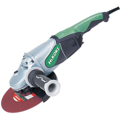 Hikoki – Heavy-duty angle grinder 230mm 2400W – For reinforced concrete – Brushless motor – 240V power supply