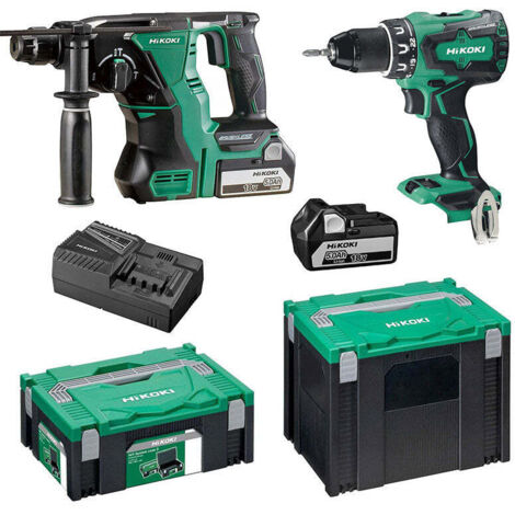 Hikoki KC18DRBLWDZ perforateur et perceuse sans fil