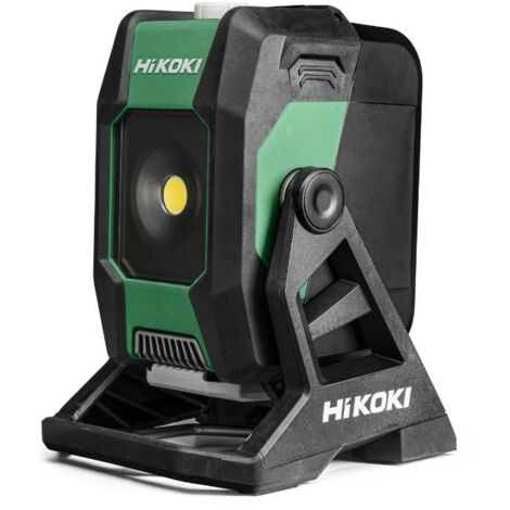 Hikoki – Lampe de travail sans fil 2000 lm – Indice de protection IP54 – Technologie LED – Poids 1400 gr – Pour chantiers humides