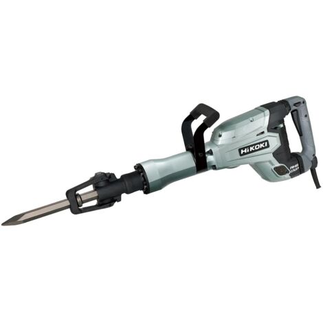 Hikoki – Marteau-piqueur hexagonal 28 mm H65SD3WTZ – 1340 W, 33,9 J – Pour béton armé, démolition efficace – Poignée anti-vibrations
