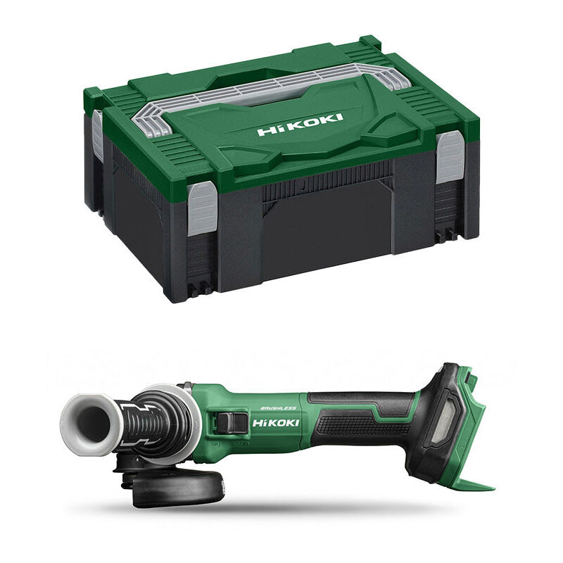 Meuleuse Ø125 18V li Brushless Hikoki G1813DVEW2Z avec Hitcase (Produit seul)