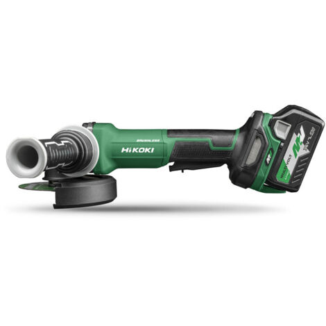 HIKOKI Meuleuse d'angle Ø125 mm 36V Multivolt 2x2.5 Ah - G3613DVFWQZ