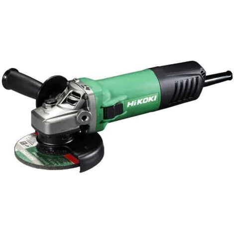 Hikoki – Meuleuse d'angle électrique 1400W Ø125mm – Moteur puissant pour acier et béton – Protection anti-redémarrage – G13SB4YGZ