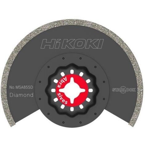 Hikoki MSA85SD brise-jet diamanté pour outil multifonction