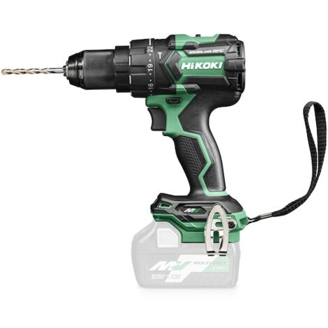 Hikoki – Perceuse à percussion 36V – Moteur sans balais – Couple 155Nm – Perçage bois 118mm, acier 20mm, pierre 22mm – Coffret HSC II - DV36DCW2Z