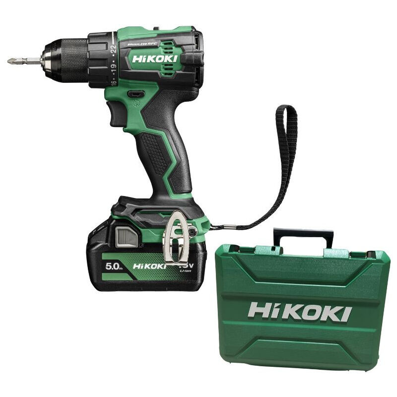 Hikoki Perceuse visseuse 18V 5Ah 70Nm rfc - DS18DEWJZ