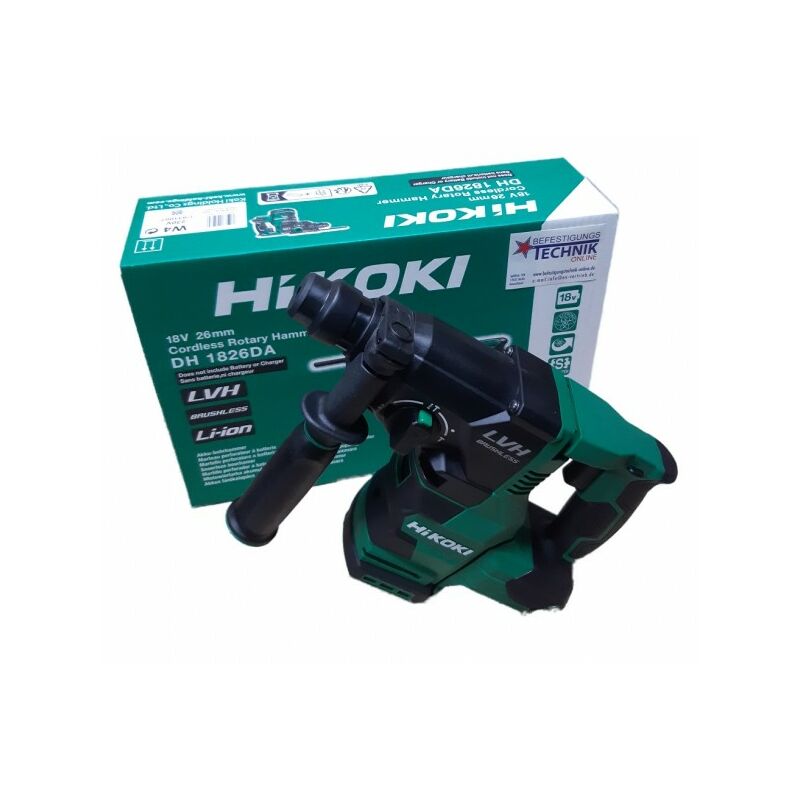 Hikoki - Perforateur-burineur sans fil 18 volts DH18DBL DH1826DA W4Z sds plus Basic-EN13113.0