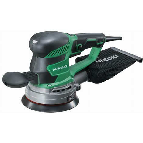 Hikoki – Ponceuse excentrique 350 W – Ø disque 150 mm – Vitesse 11000 tr/min – Moteur pour ponçage ultra fin – Aspiration efficace des poussières - SV15YCWBZ