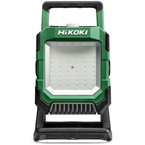Hikoki – Projecteur portatif 18V – Flux lumineux 700-4000 lm – IP65 étanche – Port USB 5V 1A – Autonomie jusqu'à 20h - UB18DCW4Z