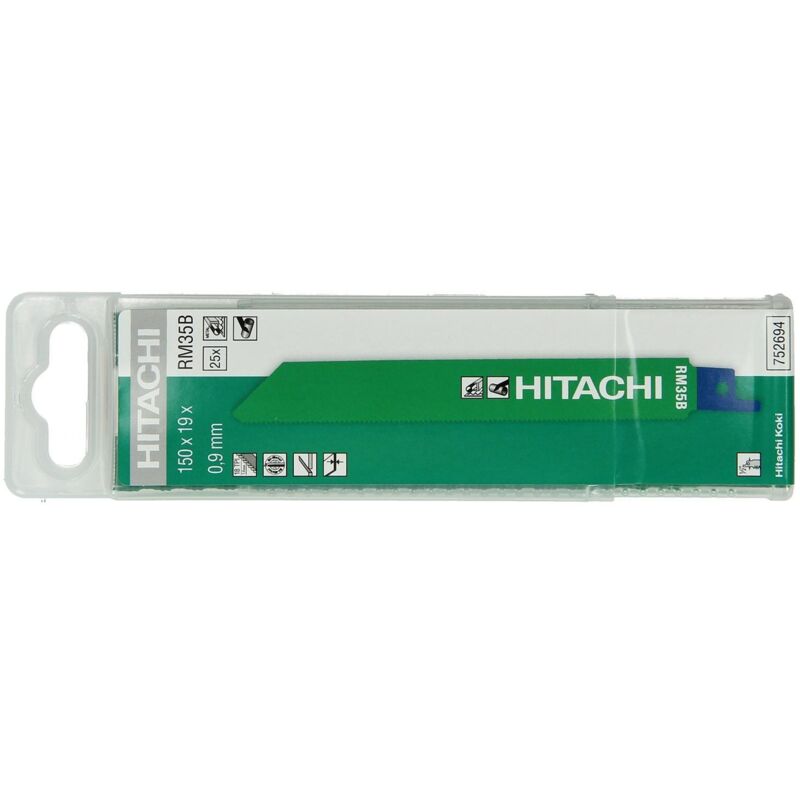 Hikoki Säbelsäge Bi-Metallblatt 150 mm Schwarz