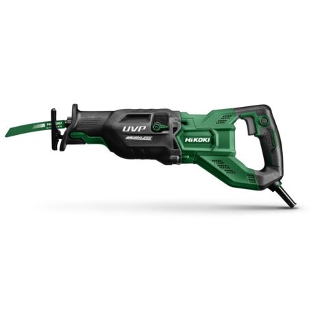 Hikoki – Scie sabre 1100W – Moteur Brushless – Vitesse variable 0-3000 tr/min – Capacité de coupe bois 300mm – Pour béton cellulaire et métal - CR13VEYWSZ
