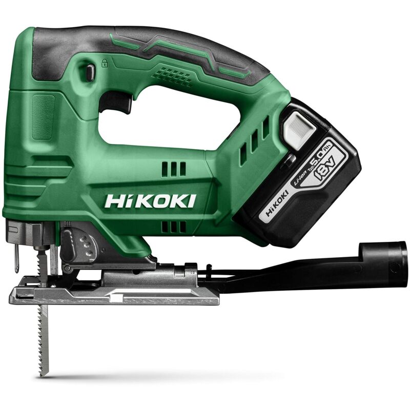HIKOKI Scie sauteuse (5,0) - (HSCIII) CJ18DA (5,0 Ah) - Vert/noir.