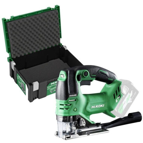 Hikoki – Scie sauteuse 36V CJ36DAW2Z – Moteur Brushless – Profondeur de coupe 160mm – Vitesse variable 800-3500 tr/min – Coffret HSC III