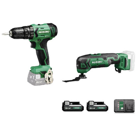 HIKOKI SET TRAPANO+UT.MULTIFUNZIONE KC12HKCV 12V- 1,0 pz