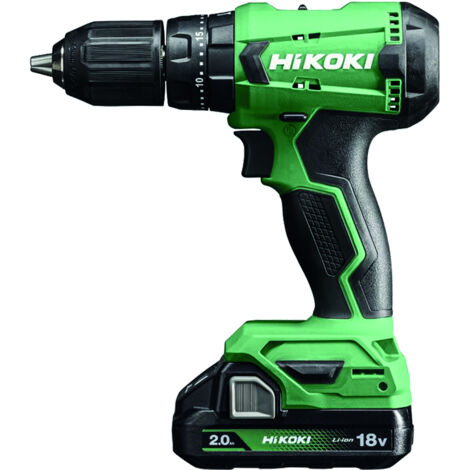 Hikoki Taladro atornillador DV18DAWCZ 18V 2,0AH 2 Baterías