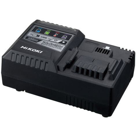 HiKOKI UC18YSL3 18V Rapid Smart Charger for Slide Li-ion Battery 14.4-18V USB