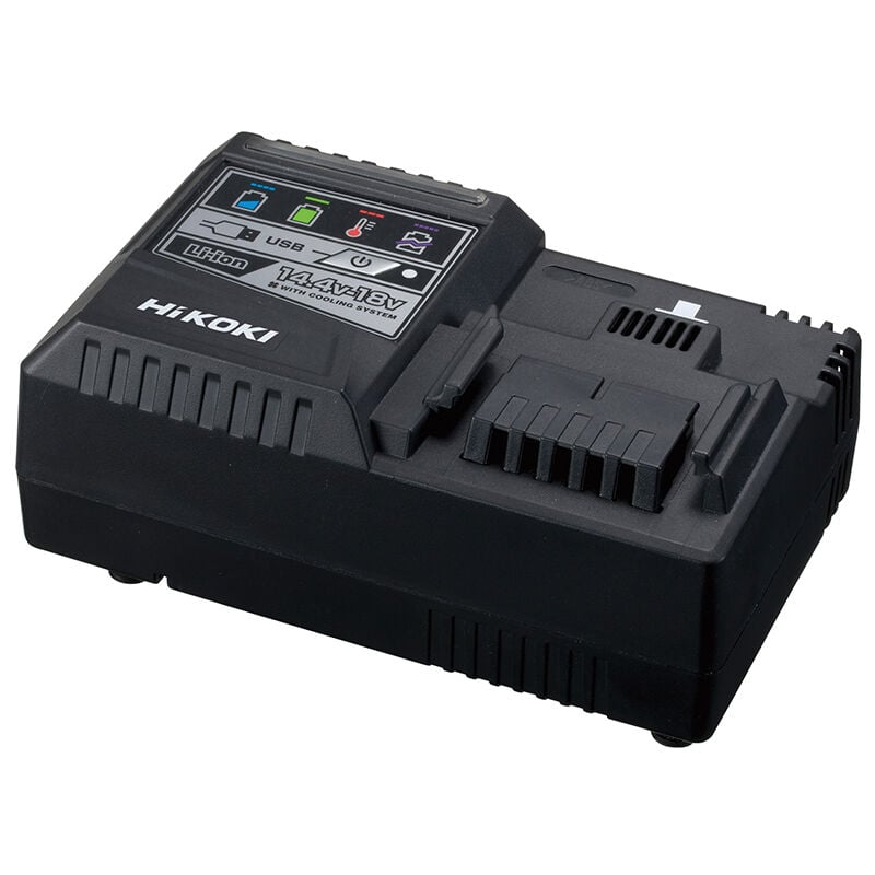 UC18YSL3 18V Rapid Smart Charger for Slide Li-ion Battery 14.4-18V usb - Hikoki