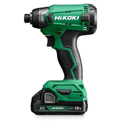 Hikoki zakrętarka udarowa 18v 140nm 2x2,0ah walizka wh18dawcz