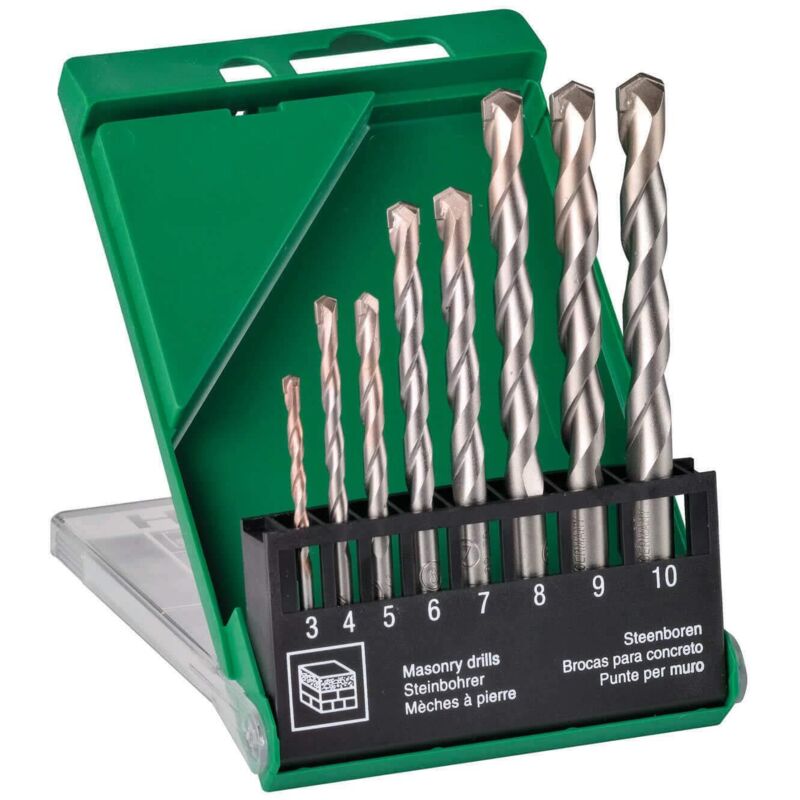 Hikoki 780899 - Zylindrischer Mauerwerksbohrer-satz (8u)