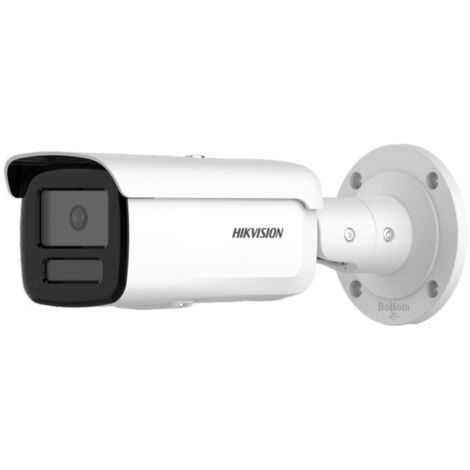 Hikvision 4Mp Smart Hybrid Light ColorVu 2.8mm Bullet Ip PoE DS-2CD2T47G2H-LIeF