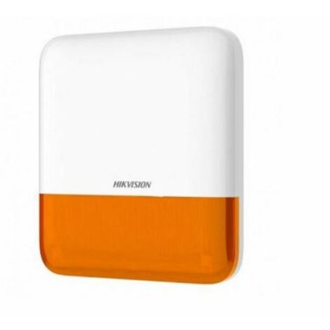 Hikvision AXPRO Sirena esterno bianco/arancio - DS-PS1-E-WE/Orange