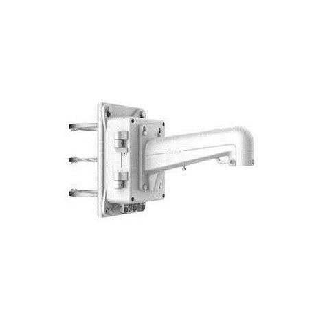Hikvision Digital Technology DS-1602ZJ-BOX-POLE caméras de sécurité et pied de montage pour la maison - Accessoire pour caméra de sécurité (Pied de montage en angle, Extérieur, Blanc, Hikvision Digita