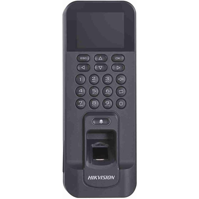 DS-K1T804AMF - terminal mifare et empreintes digitales