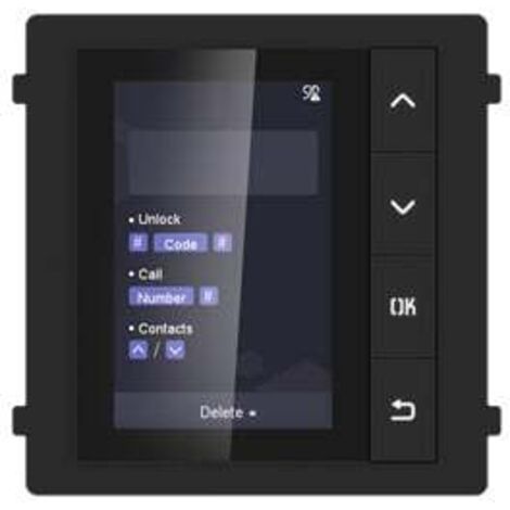 Hikvision DS-KD-DIS accessorio per sistema intercom Display