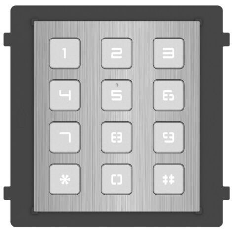 Hikvision DS-KD-KP S clavier acier inoxydable sécurisé