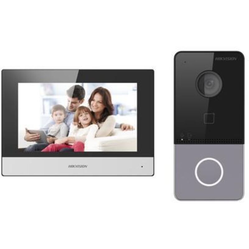 Hikvision Ds-kis603-p(b) Ip-video-türsprechanlage Schwarz Mit Hd-kamera