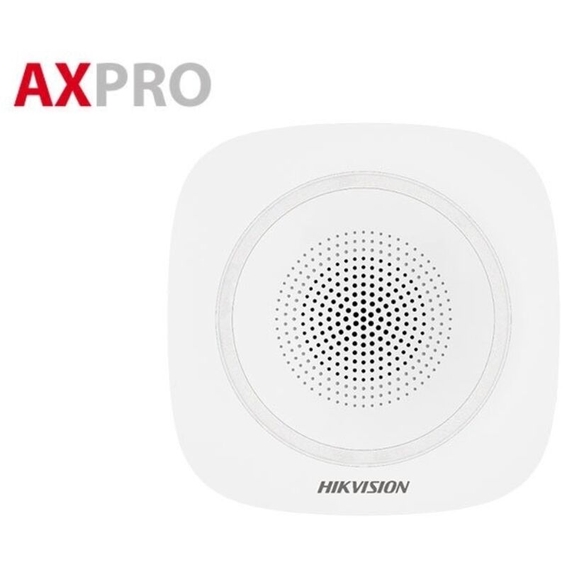 Sirène - intérieure - DS-PS1-I-WE/RED - 302401660 – Hikvision