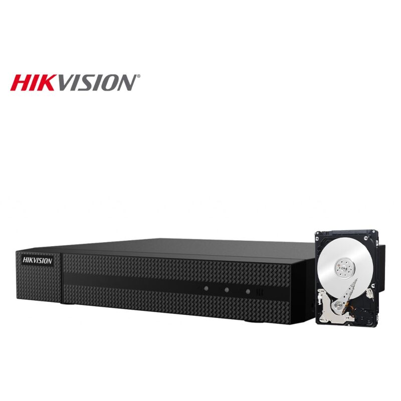 Hikvision HWD-7104MH-G2 4K HD Hiwatch Turbo Series 4ch 8Mpx 5in1 h.265+ HD 500 GB