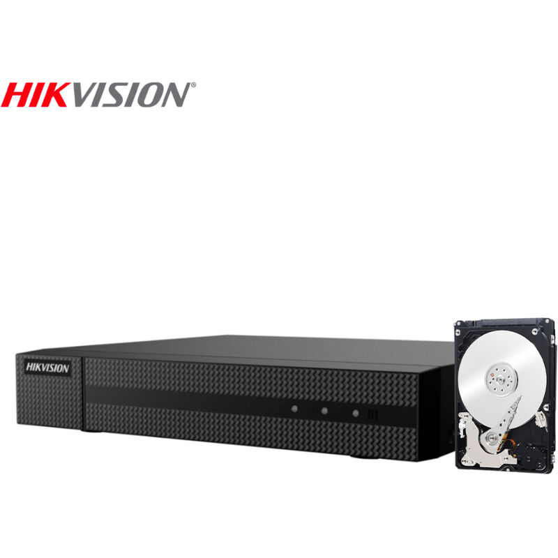 Dvr 8 channel hybrid cloud hdcvi ahd tvi cvbs ip HWD-5108MH-G4 hd 500GB - Hikvision