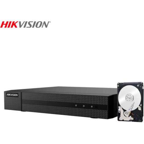 HIKVISION DVR 8 CHANNEL HYBRID CLOUD HDCVI AHD TVI CVBS IP HWD-5108MH-G4 1 TB HDD