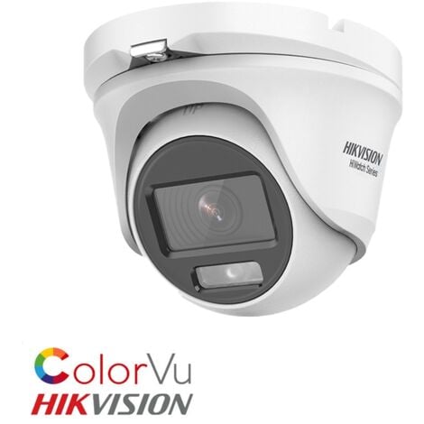 Hikvision Hiwatch series HWT-T129-M Telecamera Dome ColorVu 2mpx 1080p 4 in 1 TVI/AHD/CVI/CVBS