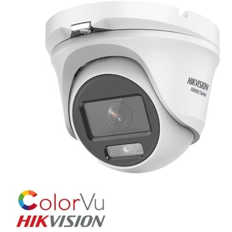 Hikvision Hiwatch series HWT-T129-M Telecamera Dome ColorVu 2mpx 1080p 4 in 1 TVI/AHD/CVI/CVBS