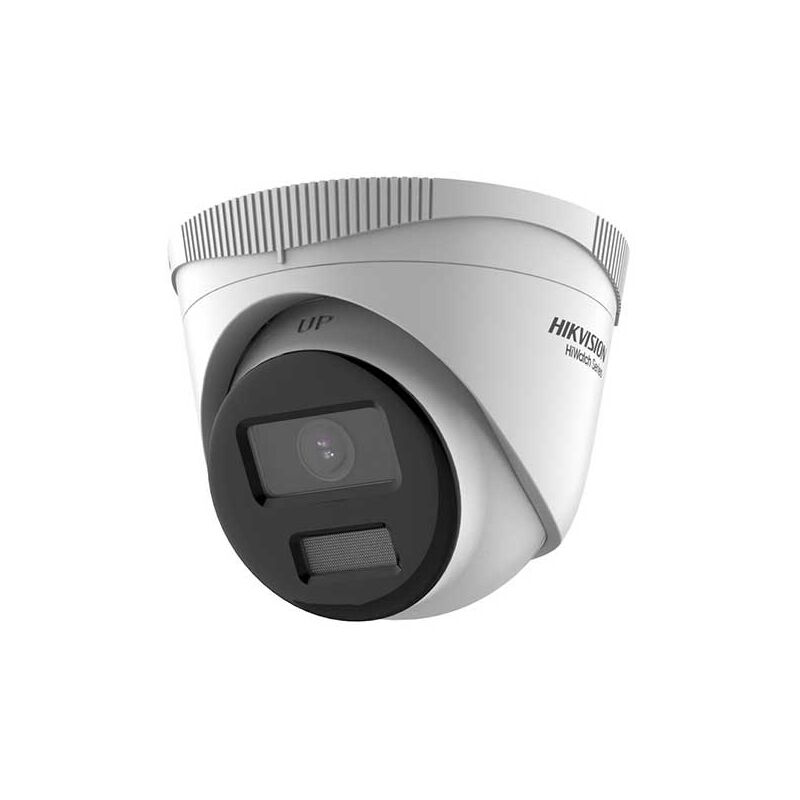 HWI-T229H série Hiwatch caméra turret dôme ip Color Vu hd 1080p 2Mpx 2.8mm images en couleur h.265+ Poe IP67 - Hikvision