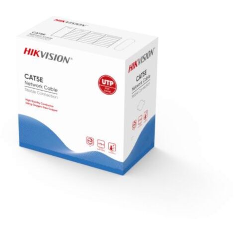 Hikvision Matassa Cavo Lan 305m CAT5E UTP Network Cable Rame DS-1LN5E-S