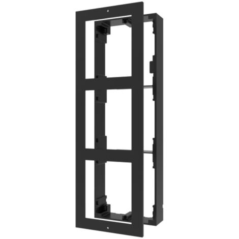 Hikvision Telaio Surface Postazione 3 Moduli Black DS-KD-ACW3/Black