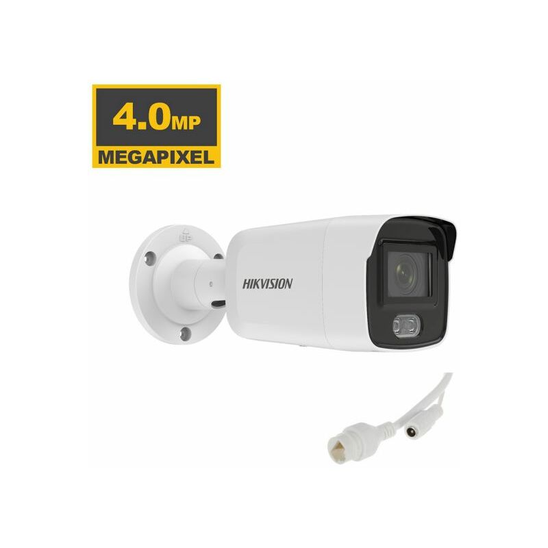 Telecamera Bullet Hikvision Color Ds 2cd1047g0 L Ip 4mp Ottica 2 8mm