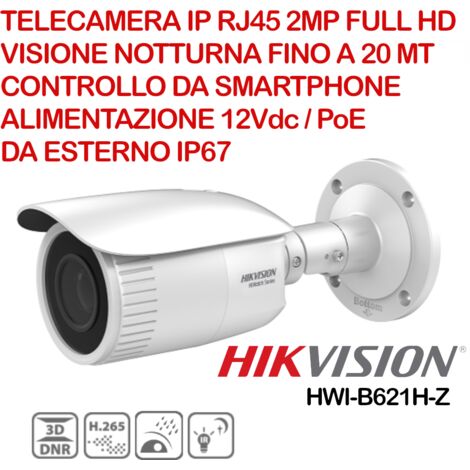 HIKVISION TELECAMERA BULLET HP HD 2.0 MEGAPIXEL  HWI-B621H-Z