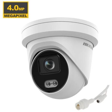 Hikvision telecamera turret Colorvu 4MP IP POE Acusense led - DS-2CD2347G2-L (2.8mm) F