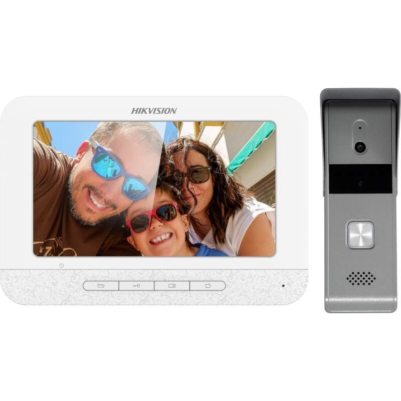Kit D'Interphone Vidéo Hikvision Ds-Kis203t