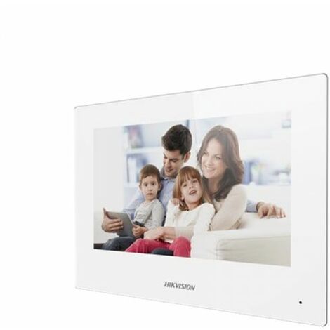 HIKVISION Video Display 7" Touch PoE Bianco wi-fi Ris.1024x600 - DS-KH6320-WTE1