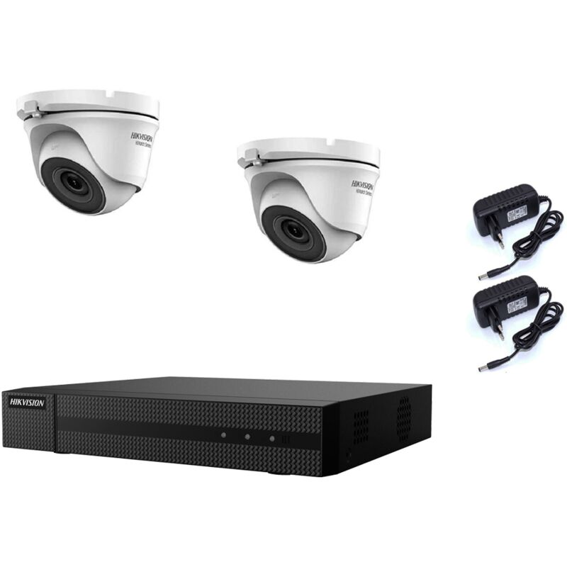 Hikvision - video surveillance kit dvr 4 canaux 2 cameras 2 mpx