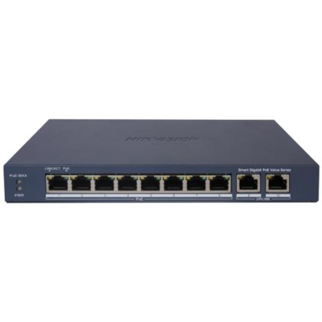 Hikvision8 Port Gigabit Smart POE Switch DS-3E1510P-EI/M