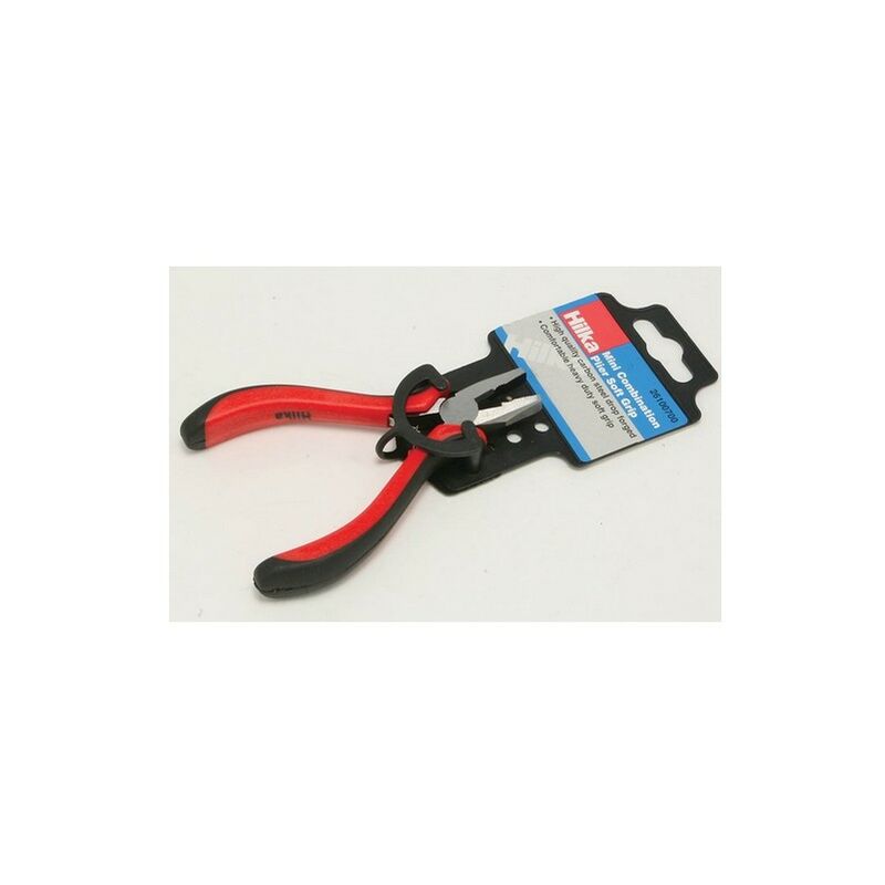 Hilka 26100700 Mini Combination Plier Soft Grip Handles