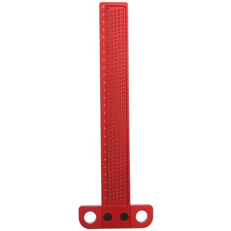 Hilfsmarkierungswerkzeuge aus Aluminiumlegierung, T-förmiger Winkellineal, Markierungswerkzeug für die Holzbearbeitung, für die Holzindustrie (T-260)